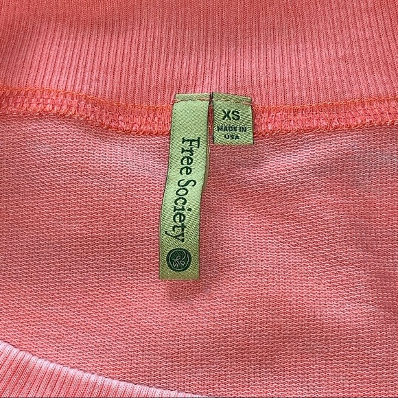 Free Society hi-lo lightweight sweatshirt XS - Picture 4 of 5